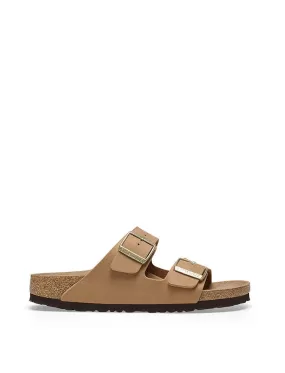 Birkenstock Arizona Vegan Birko-Flor Narrow Sandal Pecan Nubuck