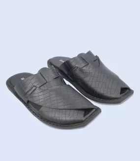 BM5618-BLACK-Men Peshawari's