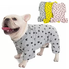 Cotton French Bulldog Pajama