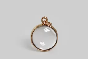 Dainty Magnifying Pool of Light Charm