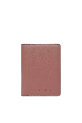 Status Anxiety - In Transit - Passport Wallet - Dusty Rose