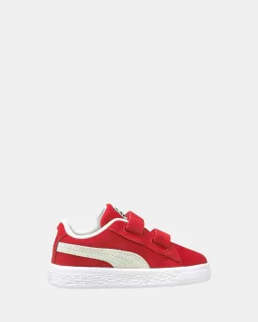 Suede Classic XXI Self-Fastening Infant High Risk Red/White